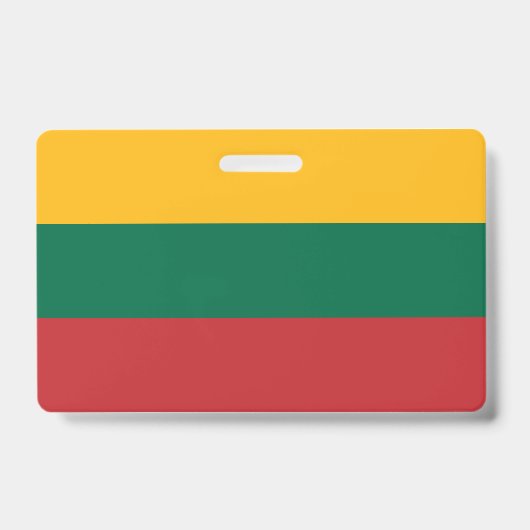 litauische Flagge Ausweis (Vorderseite)