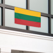 litauische Flagge Banner (Äußeres Gebäude)