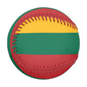 litauische Flagge Baseball (Vorderseite Links)