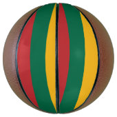 litauische Flagge Basketball (Vertikal)