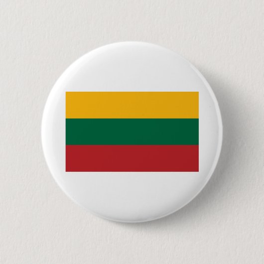 litauische Flagge Button (Vorderseite)