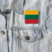 litauische Flagge Button (Beispiel)