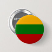 Litauische Flagge Button (Vorne & Hinten)