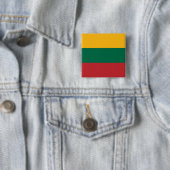 Litauische Flagge Button (Beispiel)