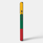 litauische Flagge Case-Mate iPhone Hülle (Rückseite / Links)