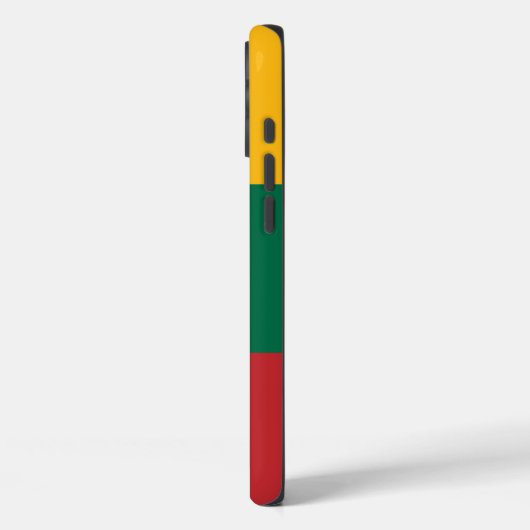 litauische Flagge Case-Mate iPhone Hülle (Rückseite / Links)