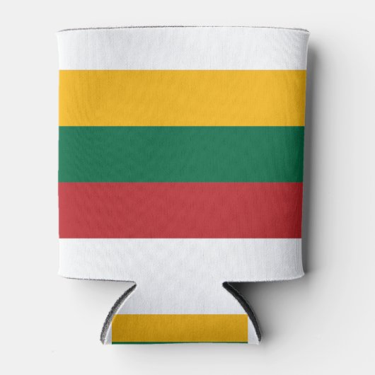 litauische Flagge Dosenkühler (Vorderseite)
