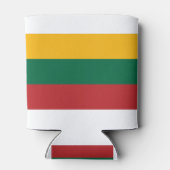 litauische Flagge Dosenkühler (Rückseite)