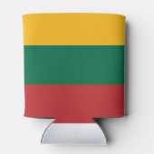 litauische Flagge Dosenkühler (Rückseite)