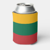 litauische Flagge Dosenkühler (Kanne Rückseite)