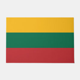 litauische Flagge Fußmatte