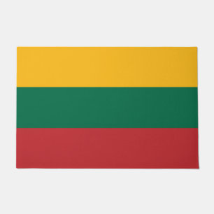 litauische Flagge Fußmatte