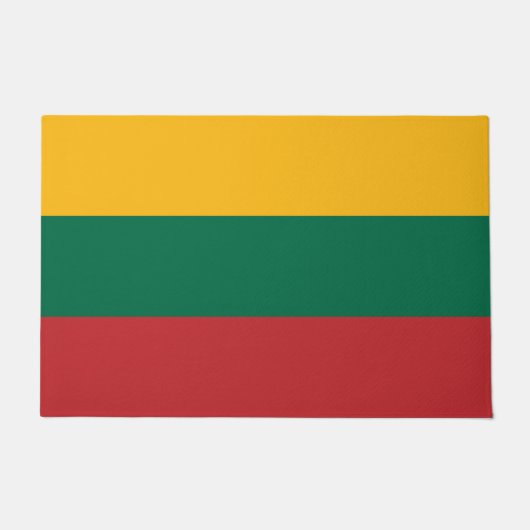 litauische Flagge Fußmatte (Vorderseite)