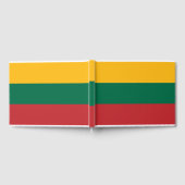 litauische Flagge Gästebuch (Voll)
