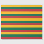 litauische Flagge Geschenkpapier (Flach)