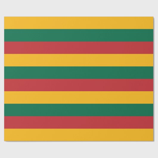 litauische Flagge Geschenkpapier (Flach)