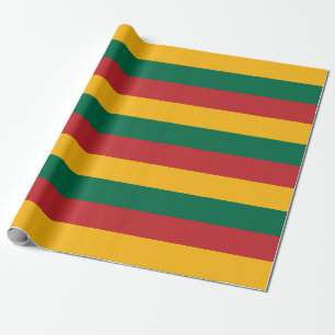 litauische Flagge Geschenkpapier