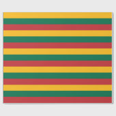 litauische Flagge Geschenkpapier (Flach)