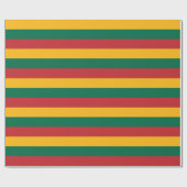 litauische Flagge Geschenkpapier (Flach)