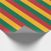 litauische Flagge Geschenkpapier (Ecke)