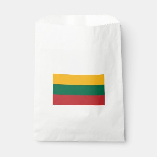 litauische Flagge Geschenktütchen (Vorderseite)