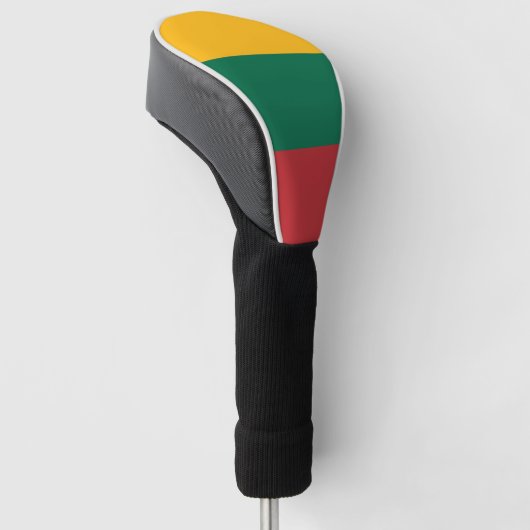 litauische Flagge Golf Headcover (angewinkelt)