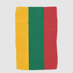 litauische Flagge Golfhandtuch