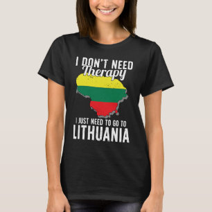 Litauische Flagge I Litauen Flagge I Urlaub I Lita T-Shirt