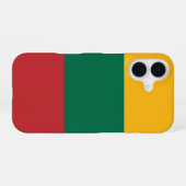 litauische Flagge iPhone 16 Hülle (Rückseite (Horizontal))