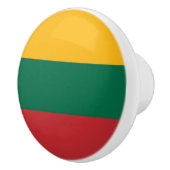 litauische Flagge Keramikknauf (Rechts)