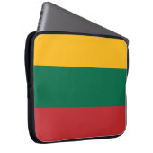 litauische Flagge Laptopschutzhülle (Vorne Rechts)