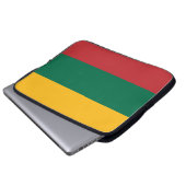 litauische Flagge Laptopschutzhülle (Vorne Knopf)