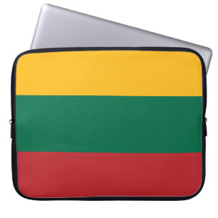 litauische Flagge Laptopschutzhülle
