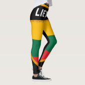 litauische Flagge Leggings (Rechts)