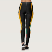 litauische Flagge Leggings (Rückseite)