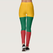 litauische Flagge Leggings (Rückseite)