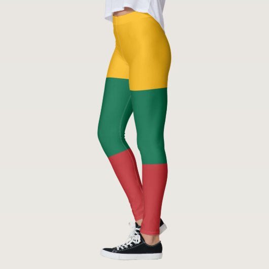 litauische Flagge Leggings (Links)
