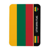 Litauische Flagge & Litauen - Reise, Urlaub /Sport Magnet (Vertikal)