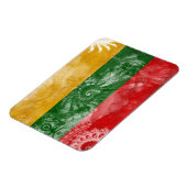 litauische Flagge Magnet (Linke Seite)