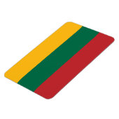 litauische Flagge Magnet (Linke Seite)