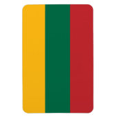 litauische Flagge Magnet (Vertikal)