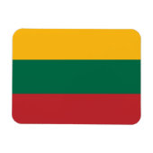 litauische Flagge Magnet (Horizontal)