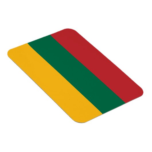 litauische Flagge Magnet (Rechte Seite)