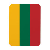 litauische Flagge Magnet (Vertikal)