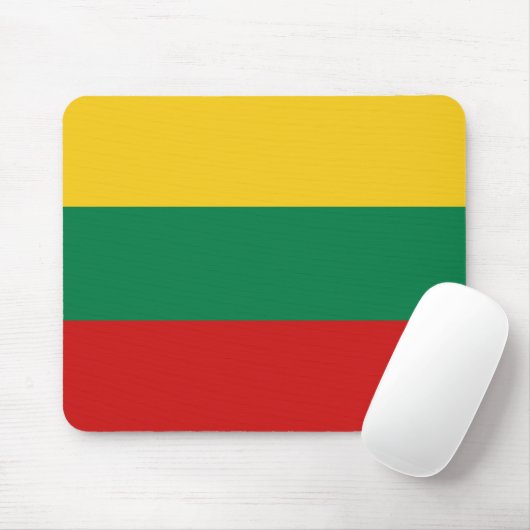 Litauische Flagge Mousepad (Mit Mouse)