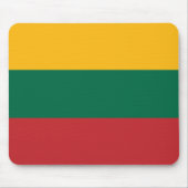 litauische Flagge Mousepad (Vorne)
