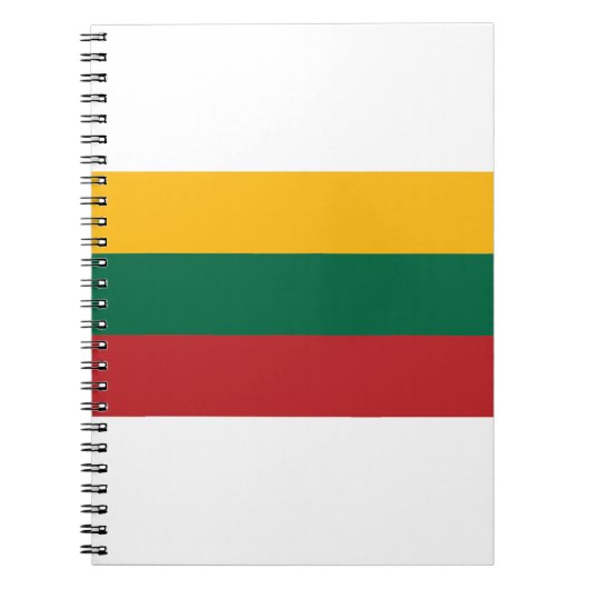litauische Flagge Notizblock (Vorderseite)
