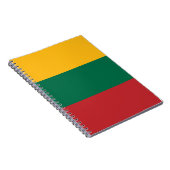 litauische Flagge Notizblock (Rechte Seite)