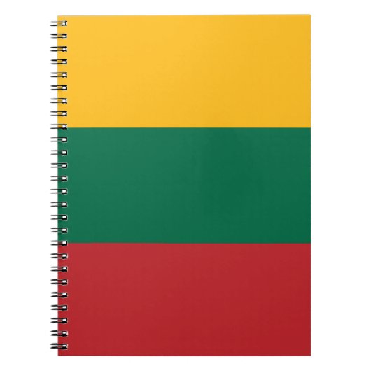 litauische Flagge Notizblock (Vorderseite)