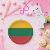 litauische Flagge Pappteller (Party)